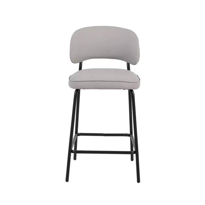 Blythe Ivory Vegan Leather Counter Chair(2 Per Carton)