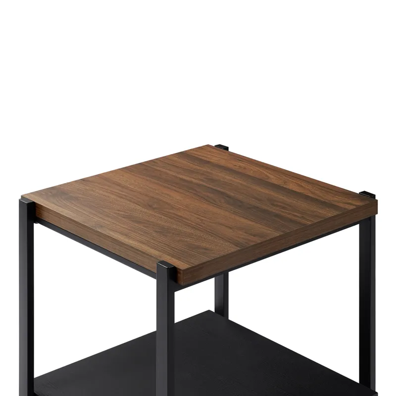 Linea 3 PC Occasional Set 1 Coffee & 2 End Tables-Brown