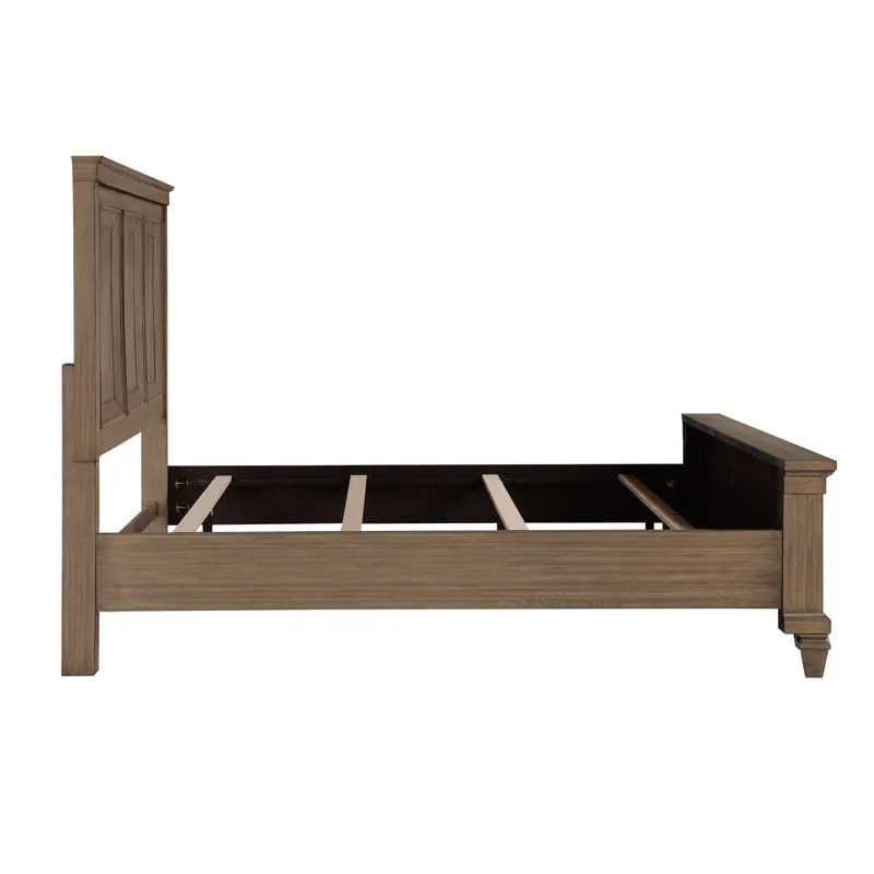Mariana Footboard & Slats-Vintage Mocha - Queen