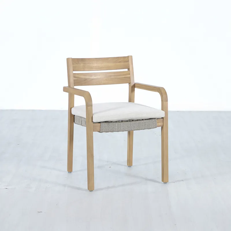 Arden Wood And Wicker Patio Dining Chair(2 Per Carton)