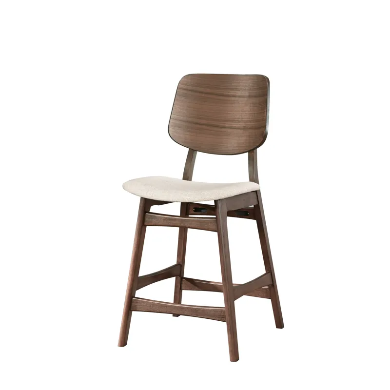 Oscar Counter Chair-Walnut
