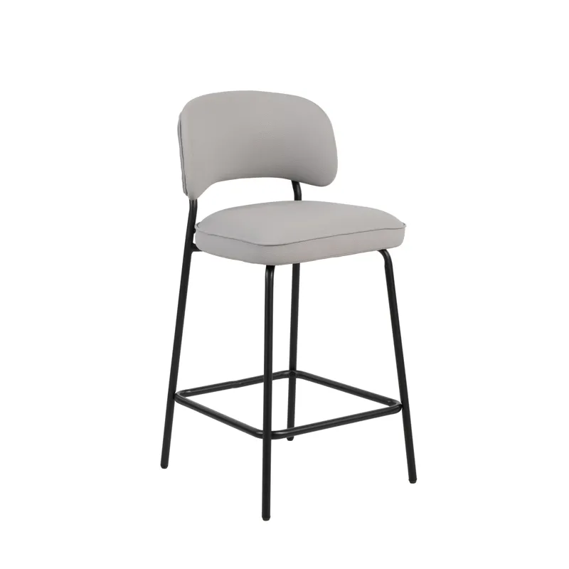 Blythe Ivory Vegan Leather Counter Chair(2 Per Carton)