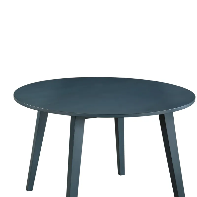 Trellis 5 PC Round Dining Set, Table & 4 Chairs Blue