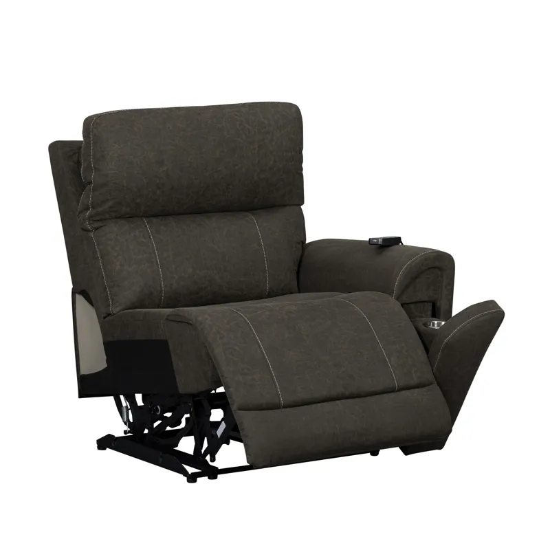 Gaia RAF Recliner W/Power Headrest,footrest,massage, Heat-Sable