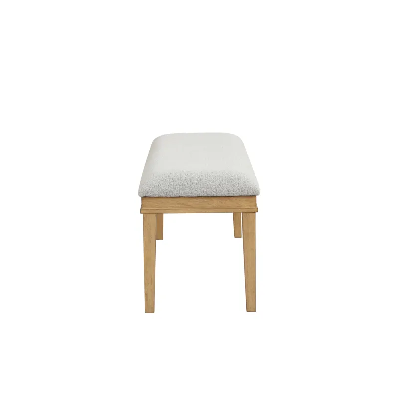 Essence Cushioned Dining Bench-Natural