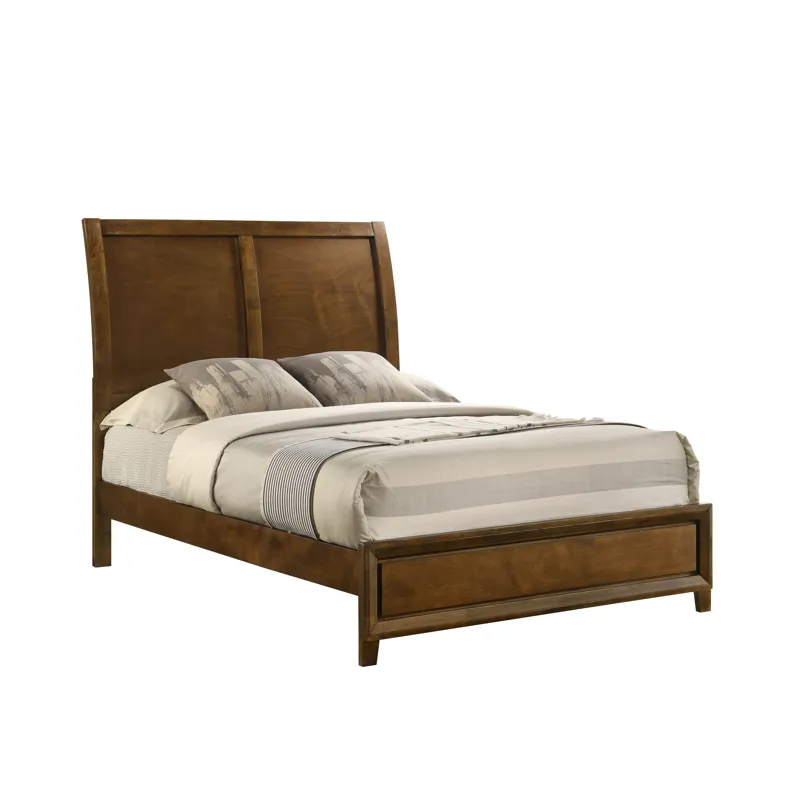 Ballard Headboard, Footboard & Slat Kit-Walnut - Full