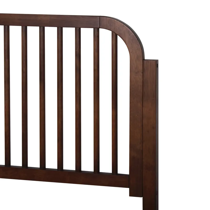 Soma Solid Wood Spindle Headboard-Walnut - Queen