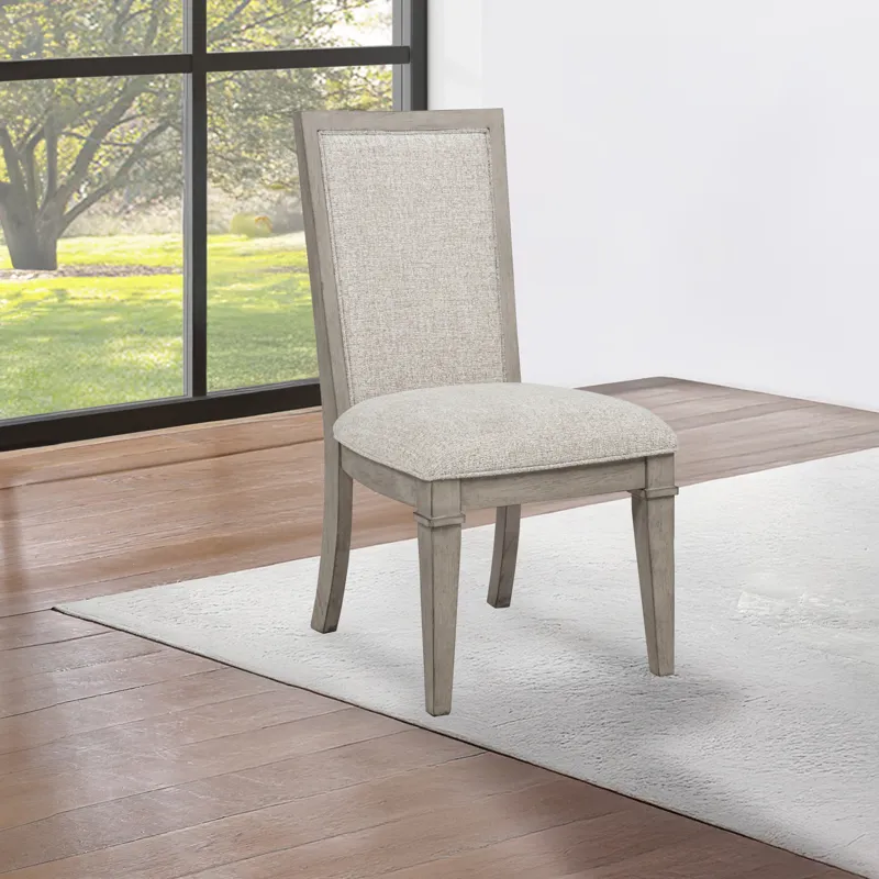Mariana Upholstered Side Chair(2 Per Carton-Vintage Creme