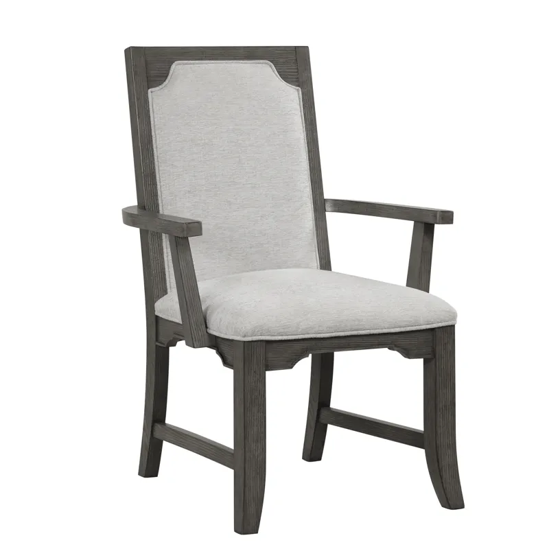 Lisbon Dining Arm Chair(2 Per Carton-Gray