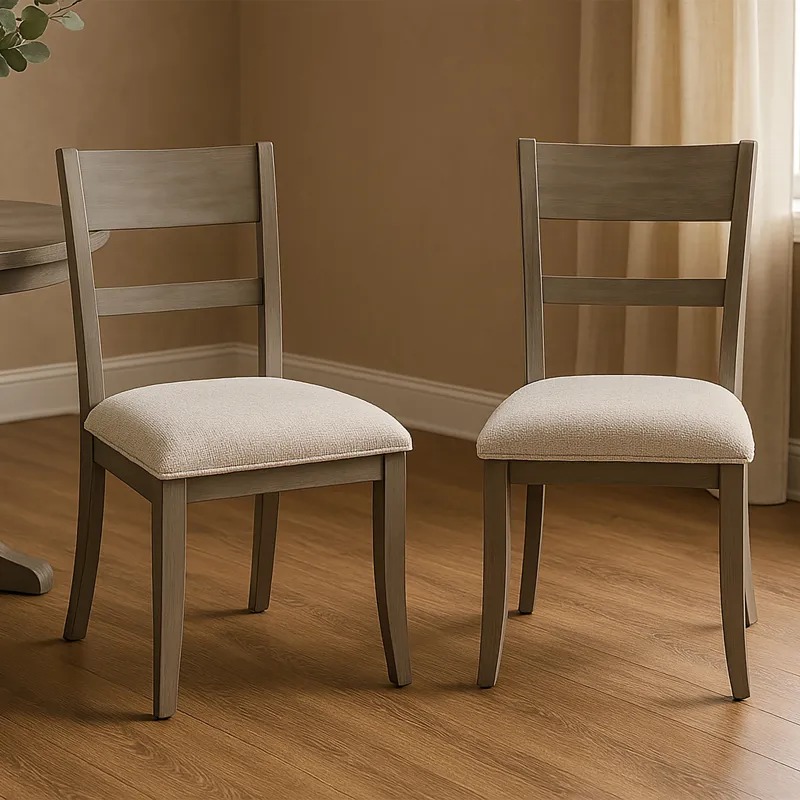 Mariana Wood Back Side Chair(2 Per Carton-Vintage Creme