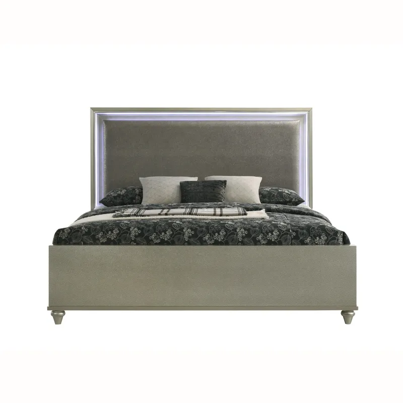 Lumina Side Rails Silver - Queen/King