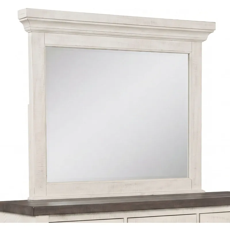 Augusta Mirror-Rustic White