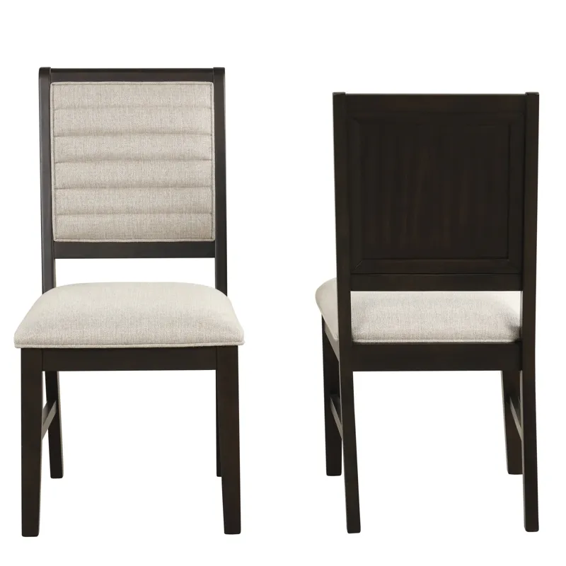 Plateau Side Chair(2 Per Carton-Rustic Espresso