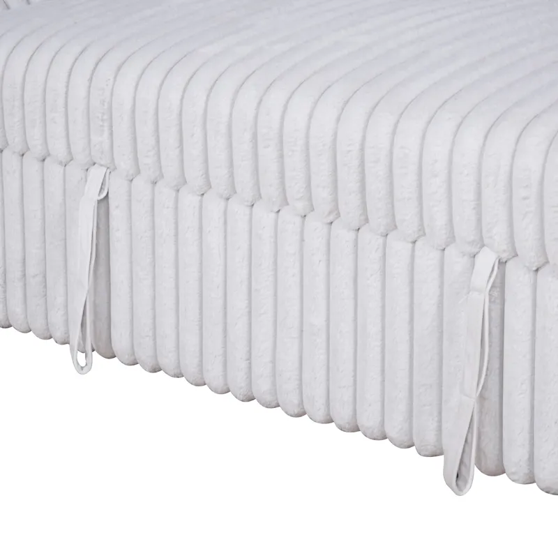 Bliss Loveseat W/Pull Out Bed-Mist Gray