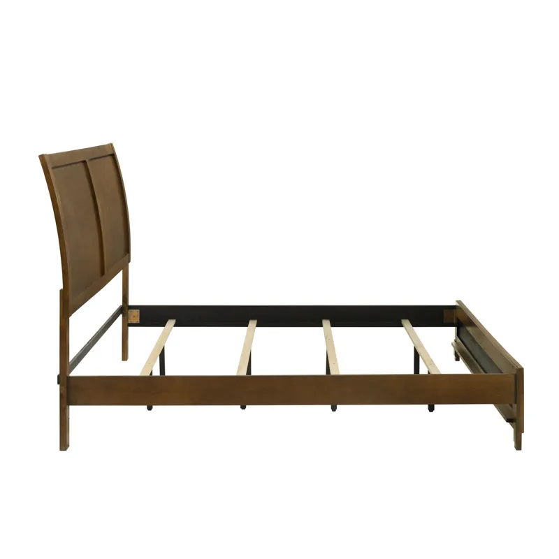 Ballard Headboard, Footboard & Slat Kit-Walnut - King/California King