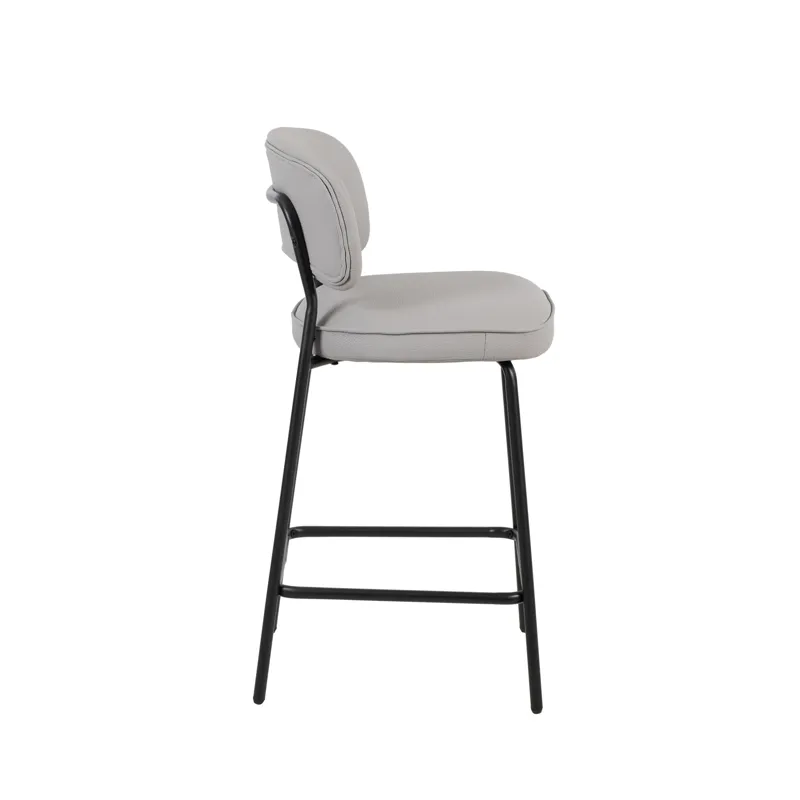 Blythe Ivory Vegan Leather Counter Chair(2 Per Carton)