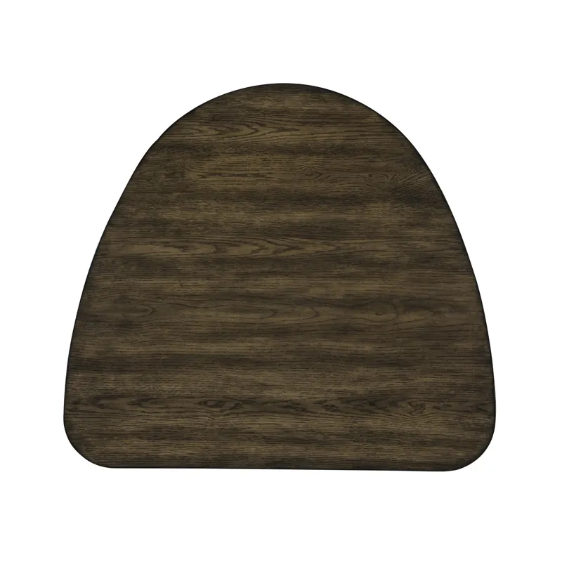 Rex Guitar Pick Corner Table-Walnut