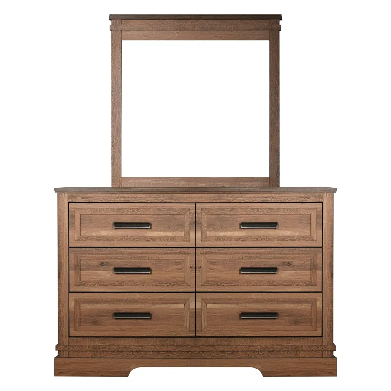 Coventry Hall Mirror-Pecan