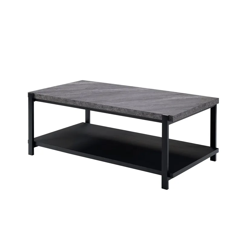 Linea 3 PC Occasional Set 1 Coffee & 2 End Tables-Dk Gray F