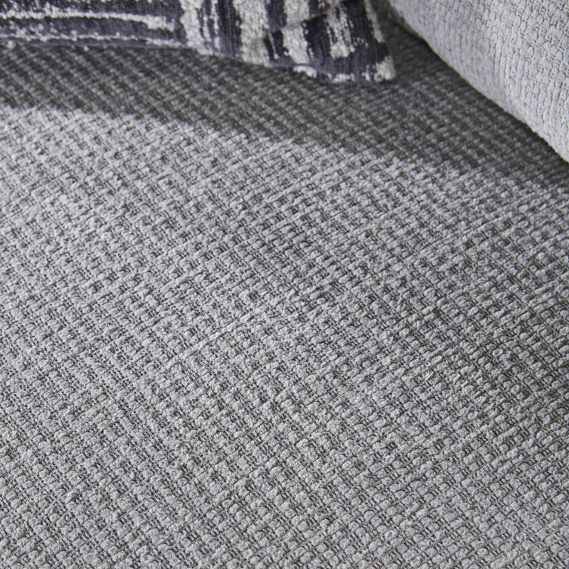 Tristan LAF Loveseat W 2 Accent Pillows-Shadow Gray