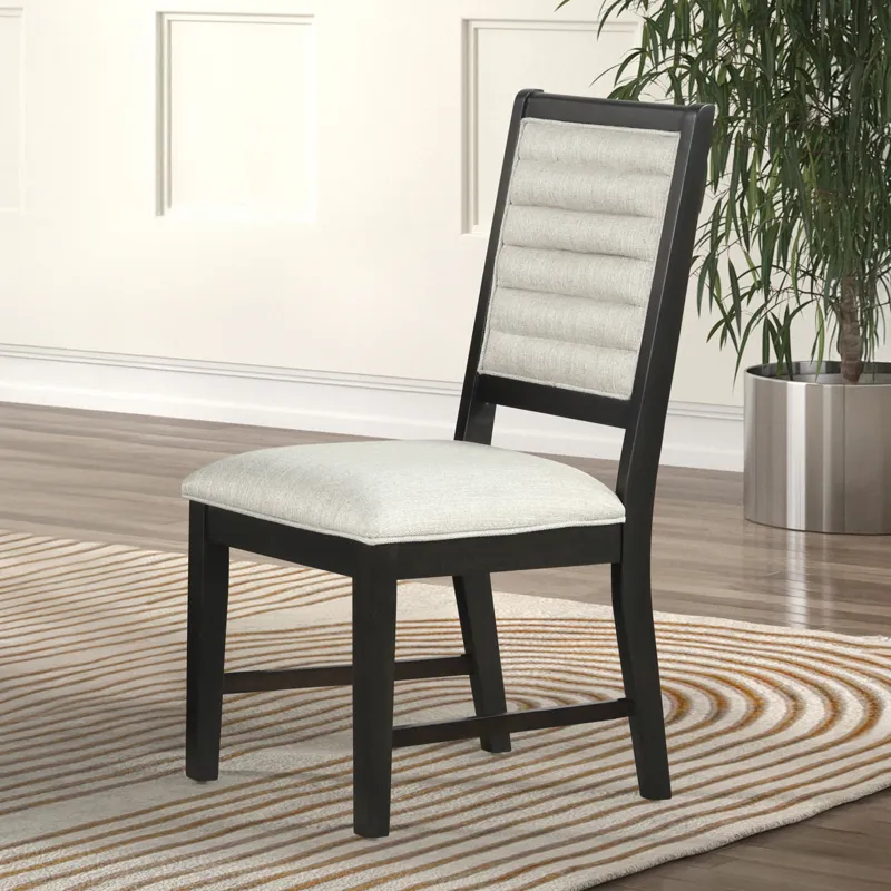 Plateau Side Chair(2 Per Carton-Rustic Espresso