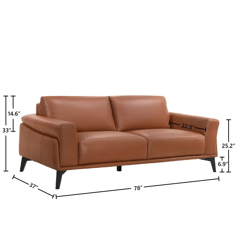 Como Sofa-Terracotta