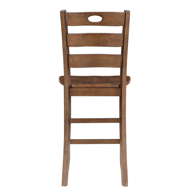 Salem 5 PC Counter Height Dining Set, Table & 4 Chairs Tobacco
