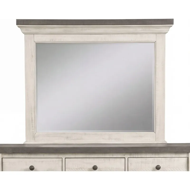 Augusta Mirror-Rustic White