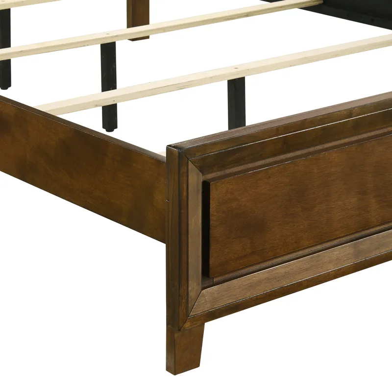 Ballard Headboard, Footboard & Slat Kit-Walnut - Full