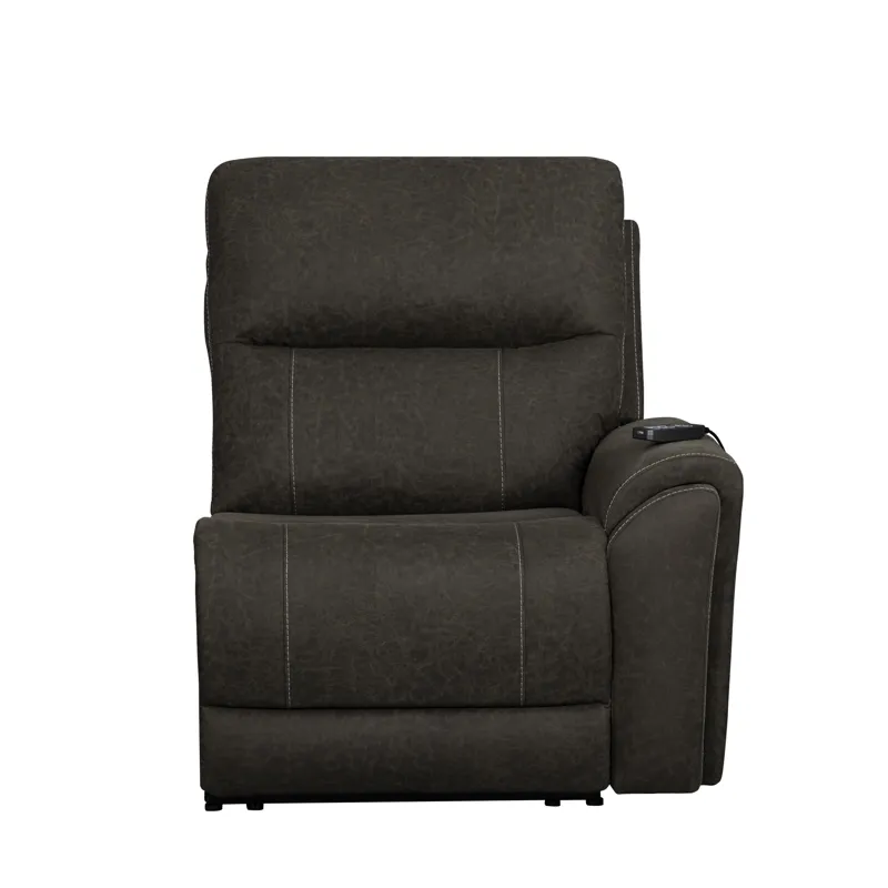 Gaia RAF Recliner W/Power Headrest,footrest,massage, Heat-Sable