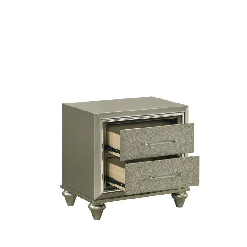 Lumina Nightstand Silver