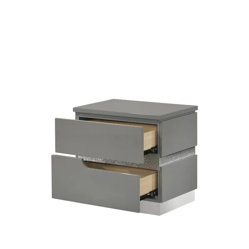 Paradox Nightstand-Gray