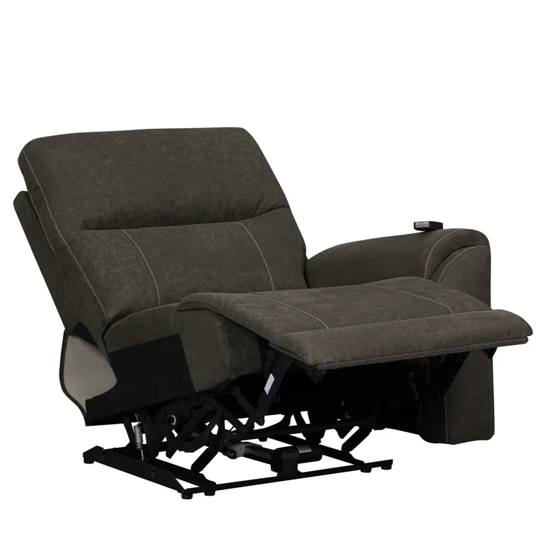 Gaia RAF Recliner W/Power Headrest,footrest,massage, Heat-Sable