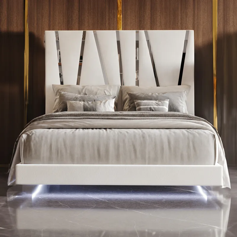 Europa Side Rails White - Queen/King