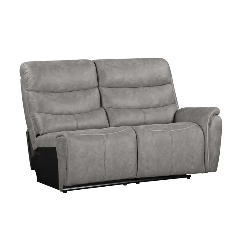 Kamari RAF Loveseat W/One Recliner-Gray