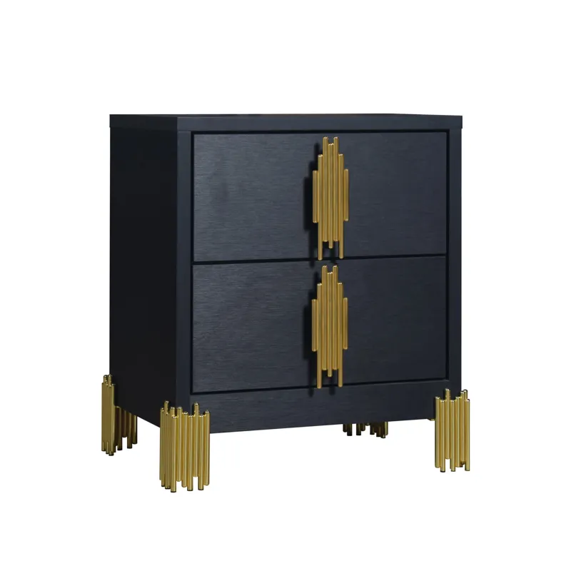 Empire Nightstand Black