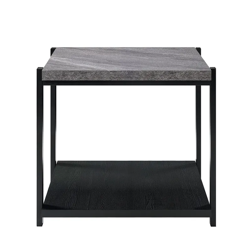 Linea 3 PC Occasional Set 1 Coffee & 2 End Tables-Dk Gray F