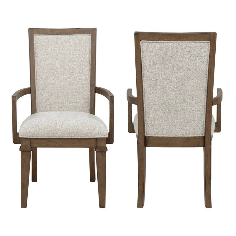Mariana Upholstered Arm Chair(2 Per Carton-Vintage Mocha