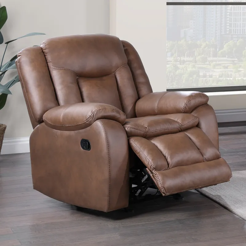 Morello Glider Recliner Brown