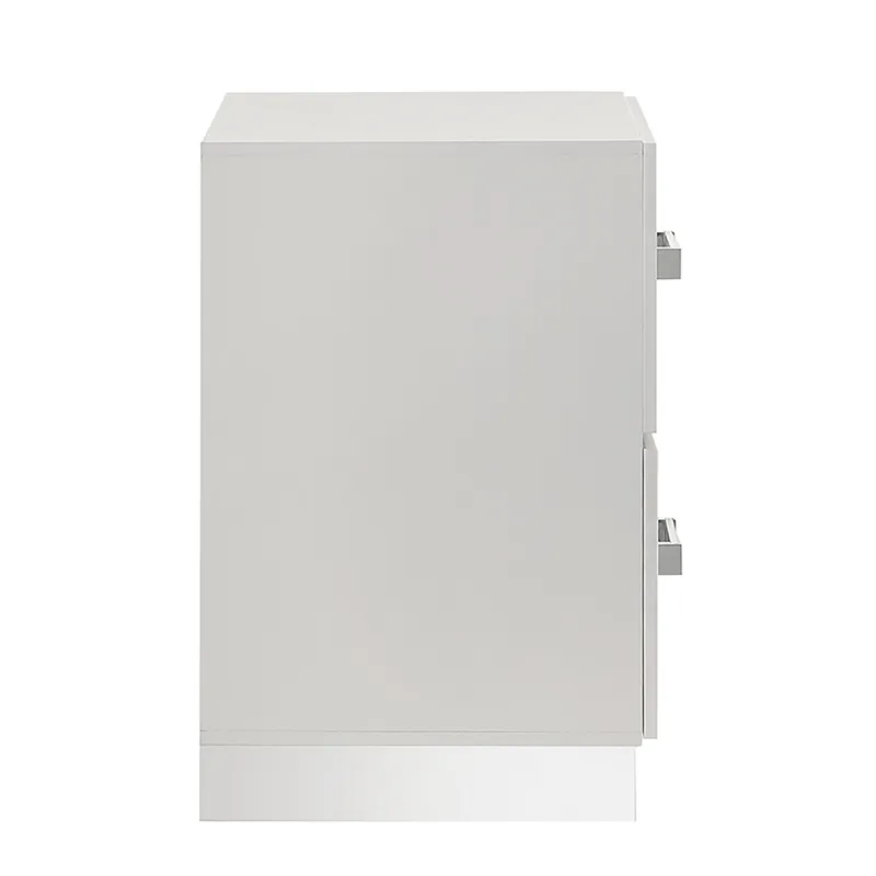 Europa Nightstand White