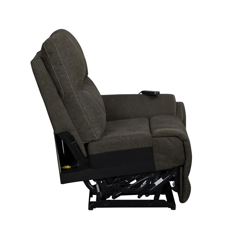 Gaia RAF Recliner W/Power Headrest,footrest,massage, Heat-Sable
