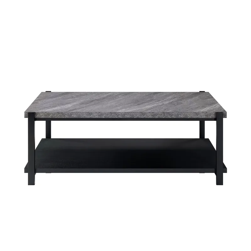 Linea 3 PC Occasional Set 1 Coffee & 2 End Tables-Dk Gray F