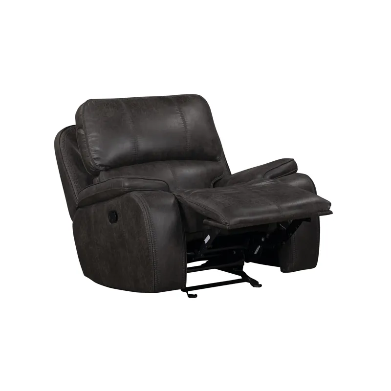 Brookings Glider Recliner-Charcoal