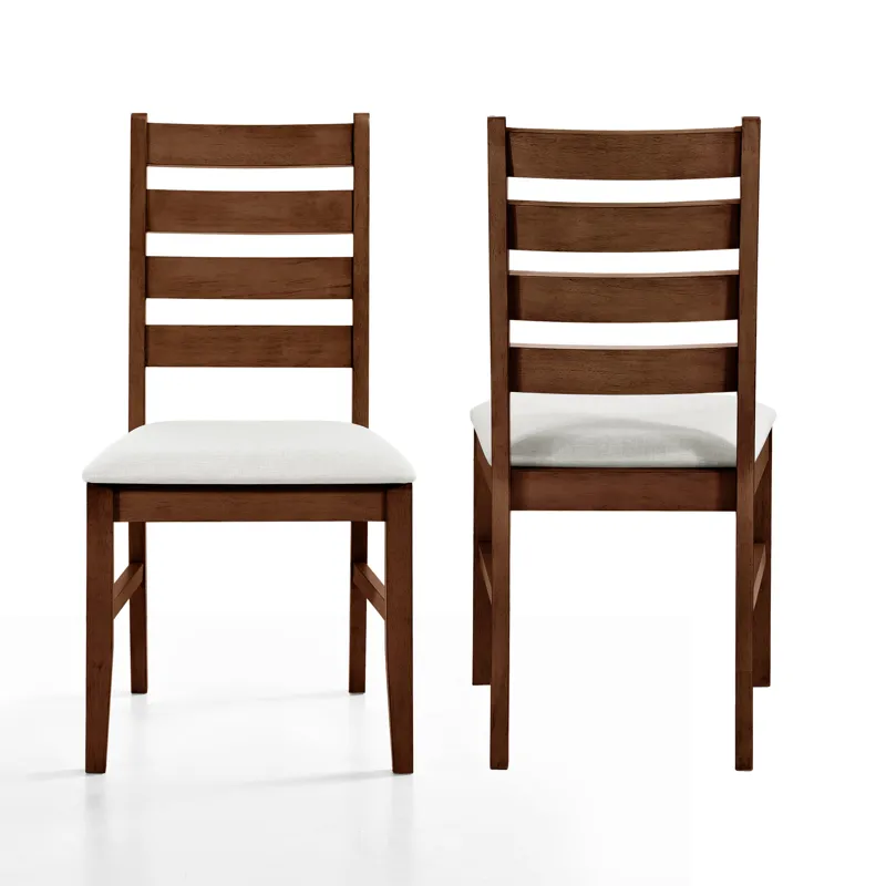 Pascal Ladderback Dining Chair(2 Per Carton-Walnut