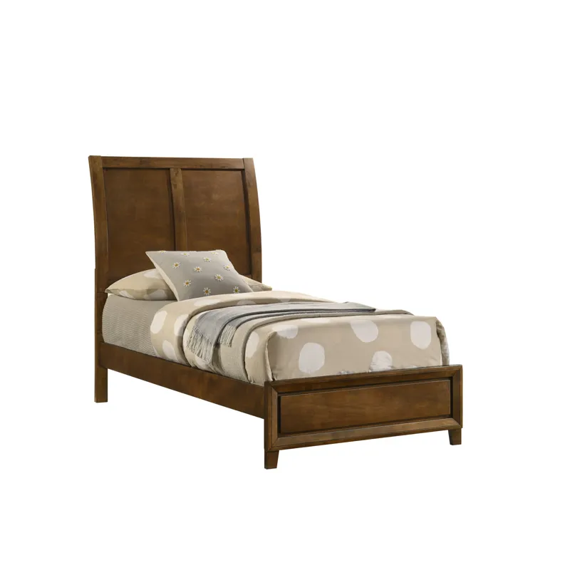 Ballard Headboard, Footboard & Slat Kit-Walnut - Twin