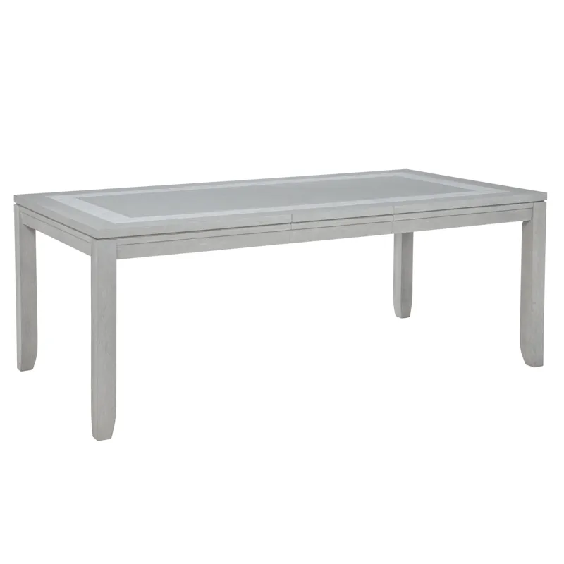 Fiona Rectangle Dining Table-Mist Gray