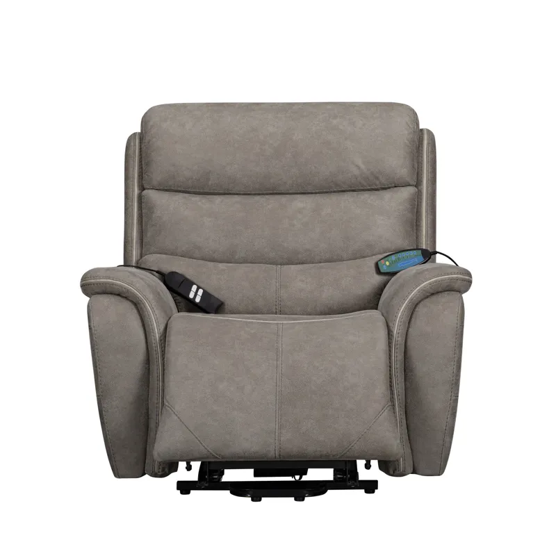 Kamari Power Lift Recliner W Heat & Massage-Gray
