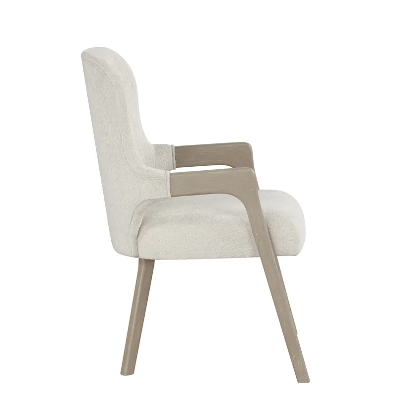 Gwendolyn Upholstered Arm Chair(2 Per Carton-Cerused Taupe