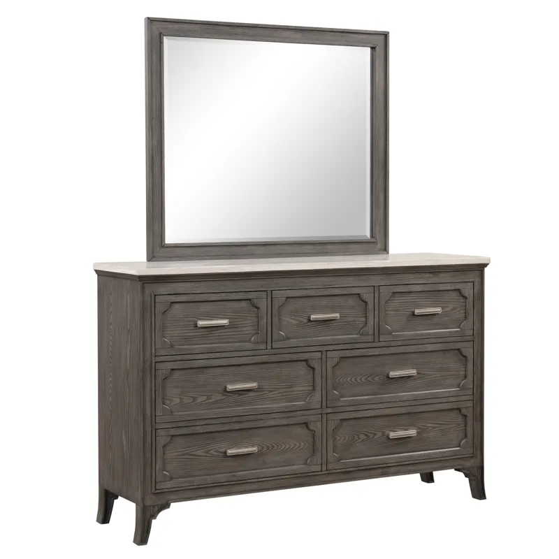 Lisbon Mirror-Gray