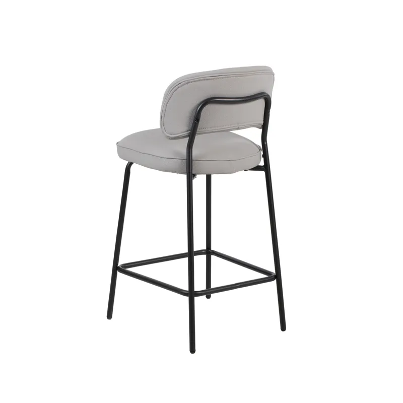 Blythe Ivory Vegan Leather Counter Chair(2 Per Carton)